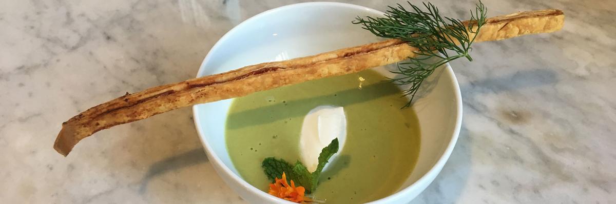 Culinary Excellence Menus - Pea Soup
