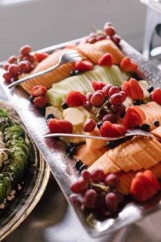 Seasonal Fruit Display - Photo Courtesy of Simone Anne Photography